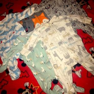 Bundle Of 5 Footie Pajamas